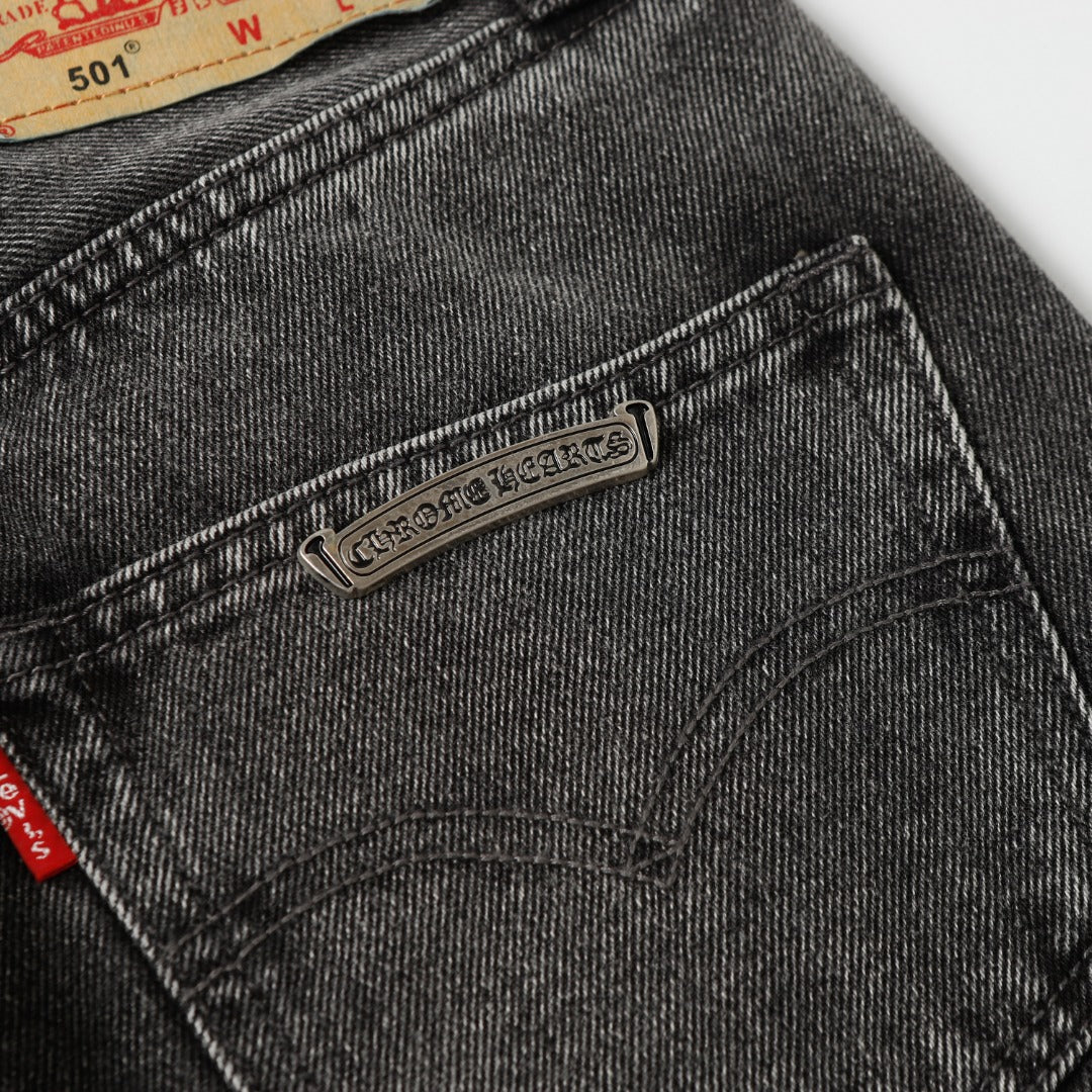 Chrome Hearts x Levi's Jeans Pants